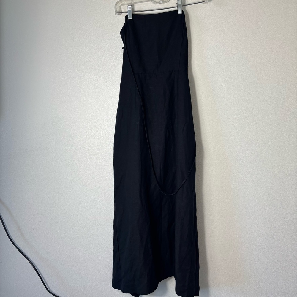 Bardot Women’s Classic Black Floor Length Strappy Dress size 8